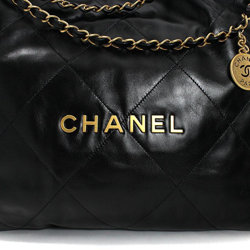 CHANEL（シャネル） ホーボーバッグ ハンドバッグ 22 シャイニーカーフ