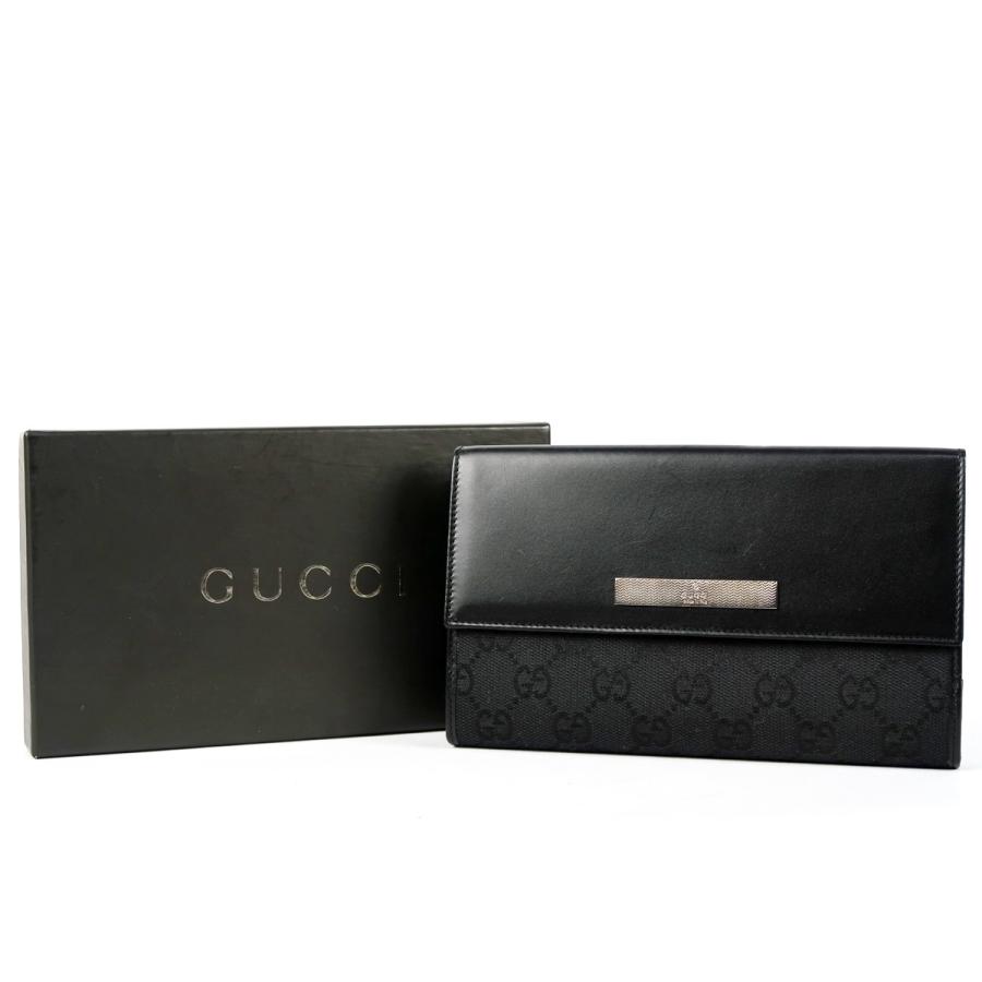 GUCCI（グッチ） 【新品同様・未使用】GUCCI 二つ折り長財布 GG