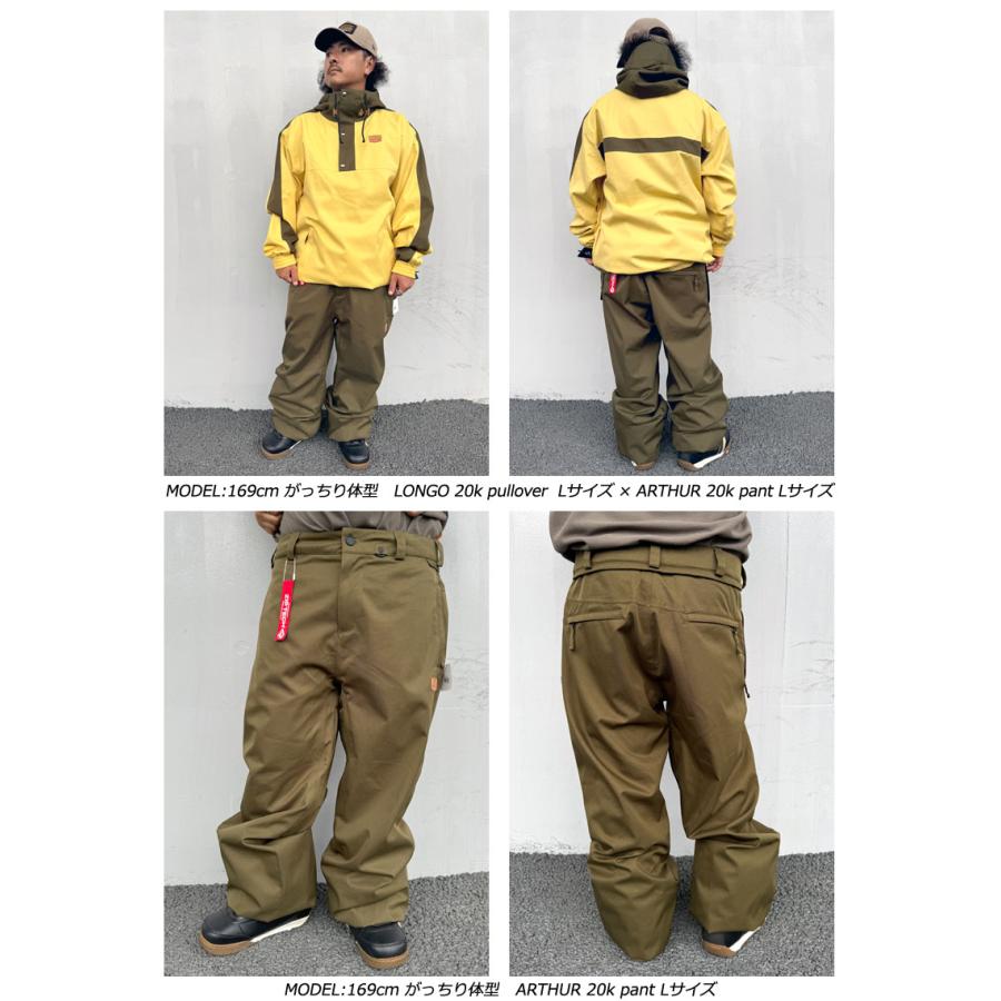 VOLCOM（ボルコム） 24-25 VOLCOM/ボルコム ARTHUR 20K pant 着用説明