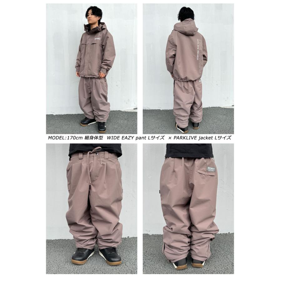 24-25 REPUBLIC & CO/リパブリック WIDE EAZY pant メンズ レディース