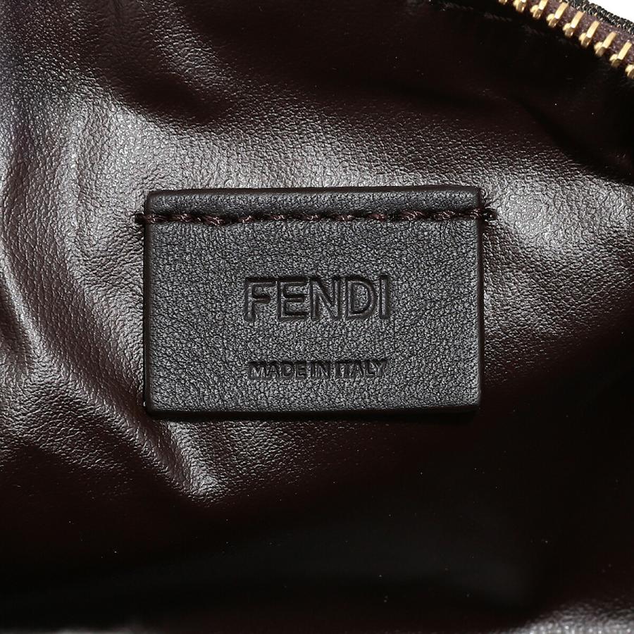 FENDI（フェンディ） 並行輸入 ポーチ ブラウンFFジャカード