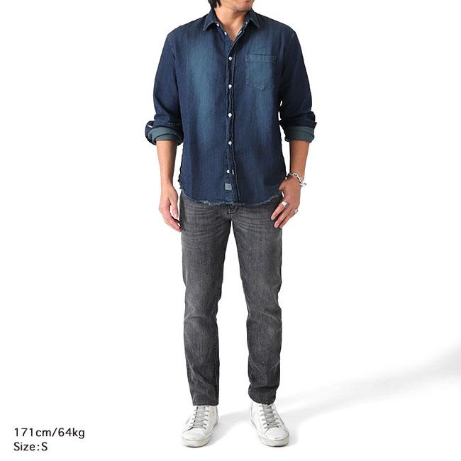 Frank&Eileen フランク&アイリーン LUKE ITALIAN INDIGO ルーク