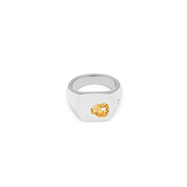 TOMWOOD トムウッド Mined Ring Small Diamond マインドリング 101571