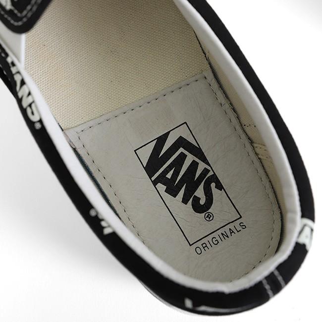 VANS VAULT バンズボルト 総柄ロゴ スリッポン Og Classic Slip-On Lx