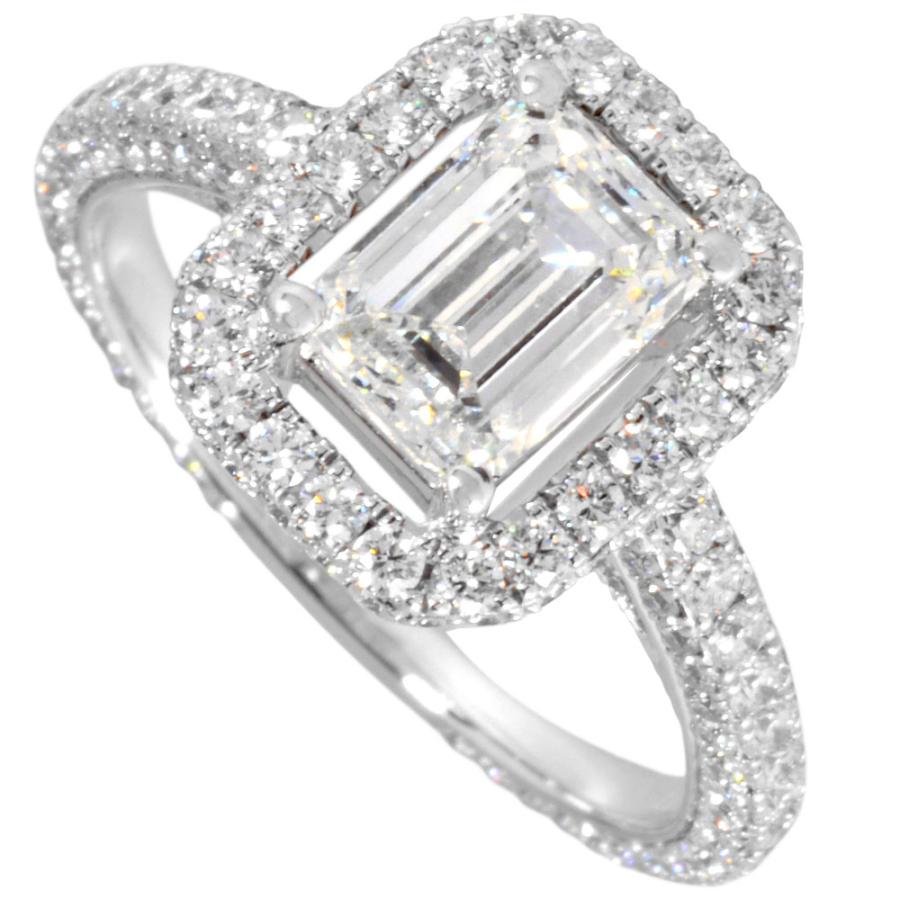 グラフ GRAFF コンステレーション エメラルドカット リング 指輪