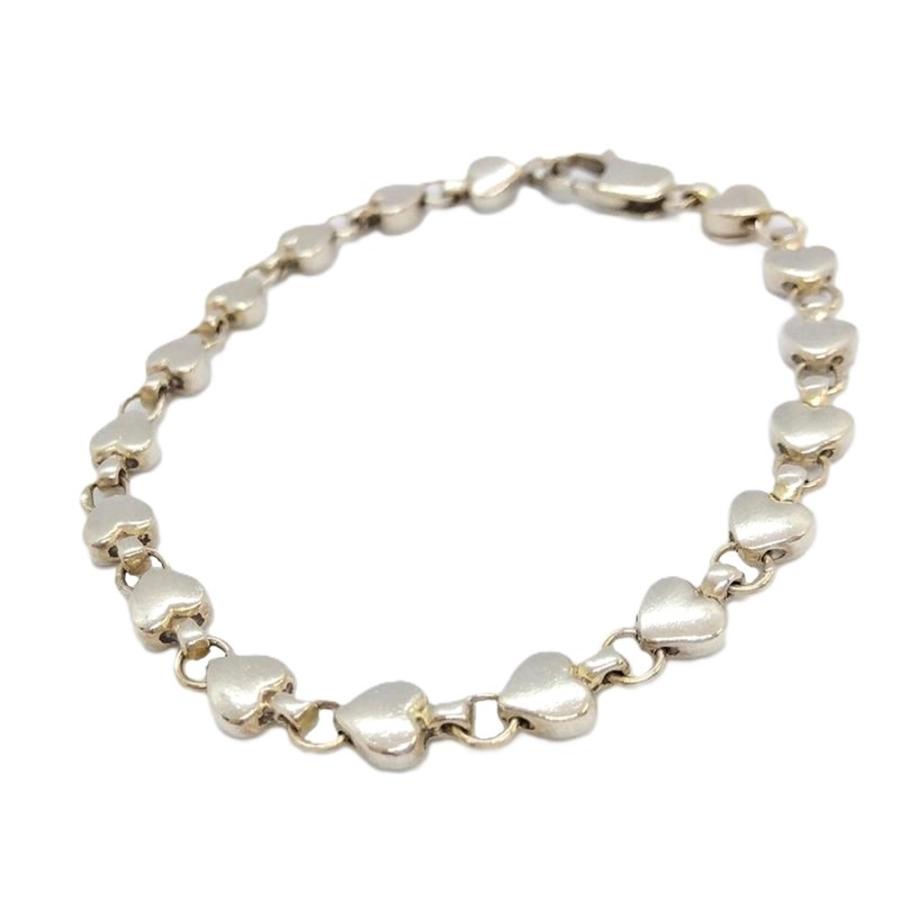 TIFFANY&Co.（ティファニー） パフハート ブレスレット SV925 シルバー