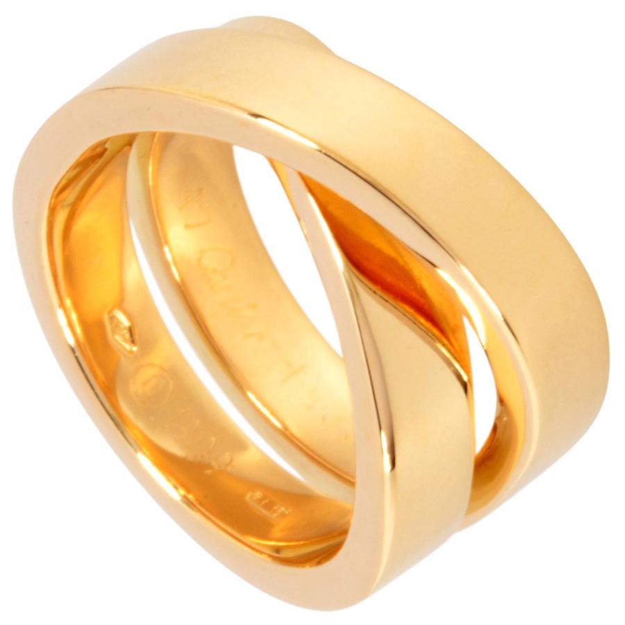 Cartier（カルティエ） パリリング #47 リング 指輪 K18YG イエロー