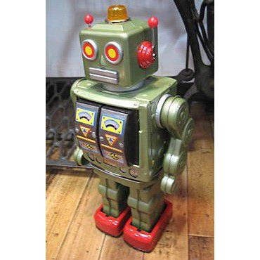 ブリキのおもちゃ ブリキの電動ロボット スターストレイダー