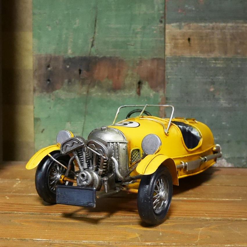 レーシングカー racing car ブリキのおもちゃ スポーツカー インテリア