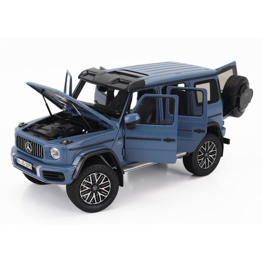 NZG 1/18 Mercedes Benz G63 W163 4x4 AMG 2023 VINTAGE BLUE
