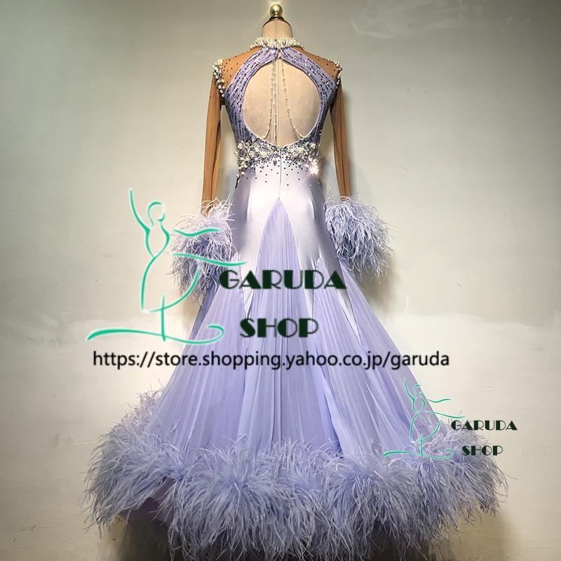 Garuda SHOP レディース社交ダンスドレス モダン競技ドレス ワルツ