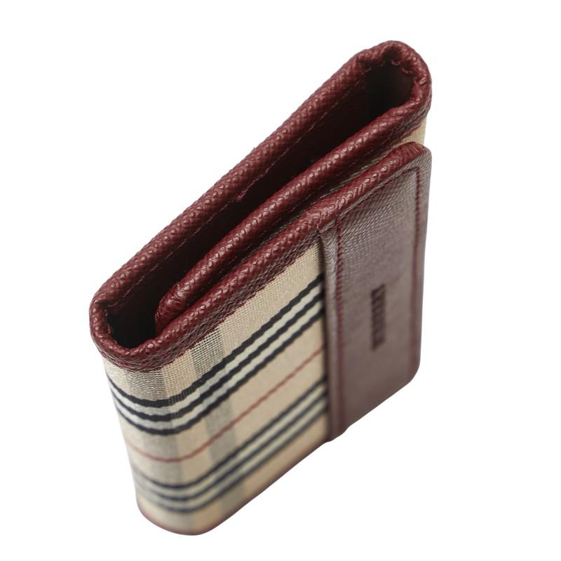 BURBERRY（バーバリー） ノバチェック 5連 キーケース ベージュ ワイン
