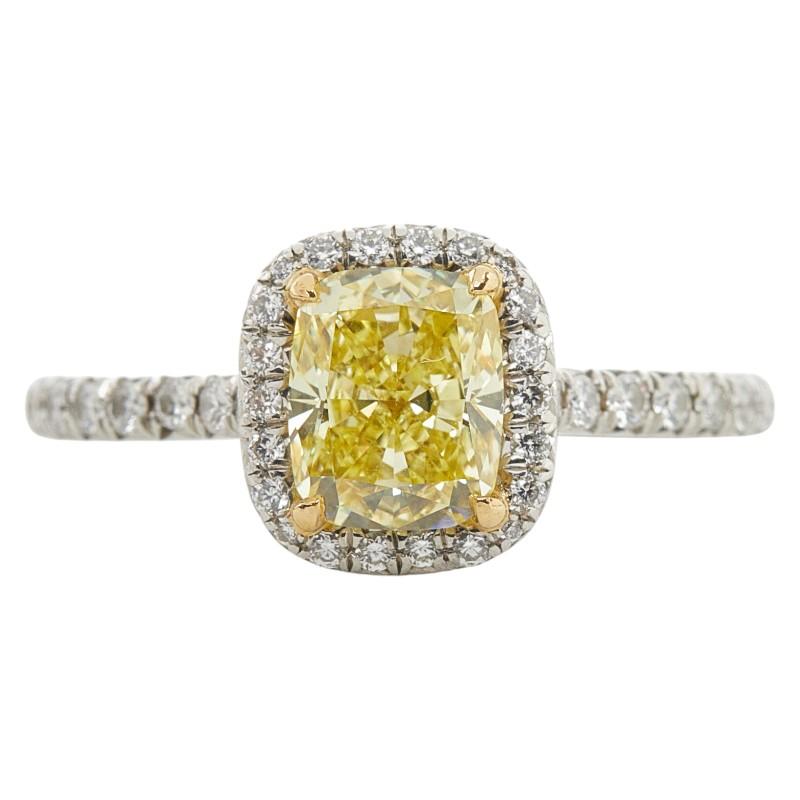 TIFFANY&Co.（ティファニー） Pt950 K18WG ファンシーインテンス