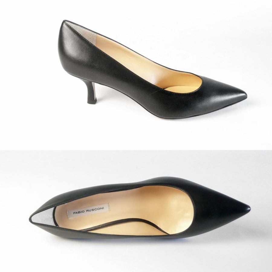 ファビオルスコーニ FABIO RUSCONI ポインテッドトゥ パンプス