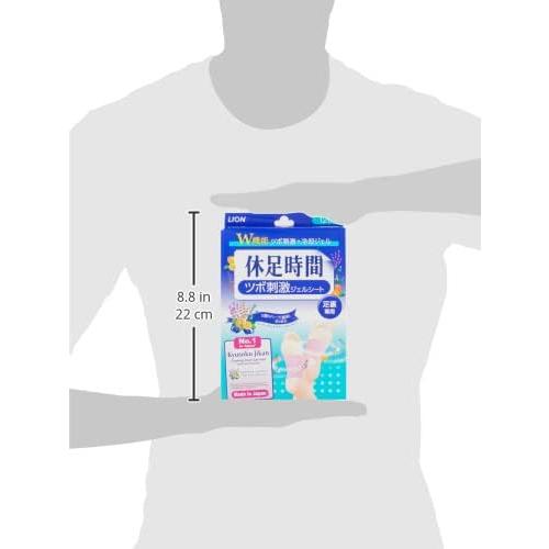 ライオン 休足時間ツボ刺激 12枚入 : Global oasis shop - 通販