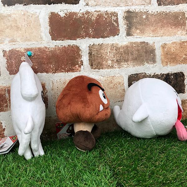 スーパーマリオ ぬいぐるみ (S) (クリボー/テレサ/ゲッソー