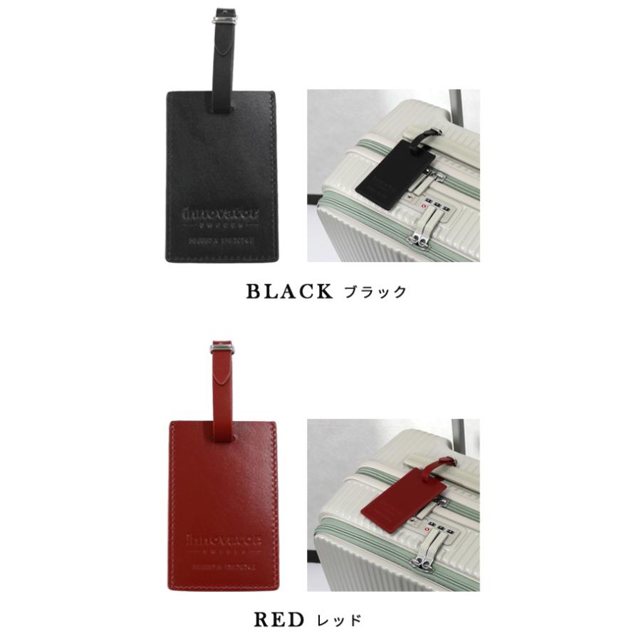 レビュー記入でメール便送料無料」イノベーター ラゲッジタグ 本革