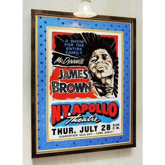 ジェームス・ブラウン/1966/アポロ シアター/ライブ ポスター/James