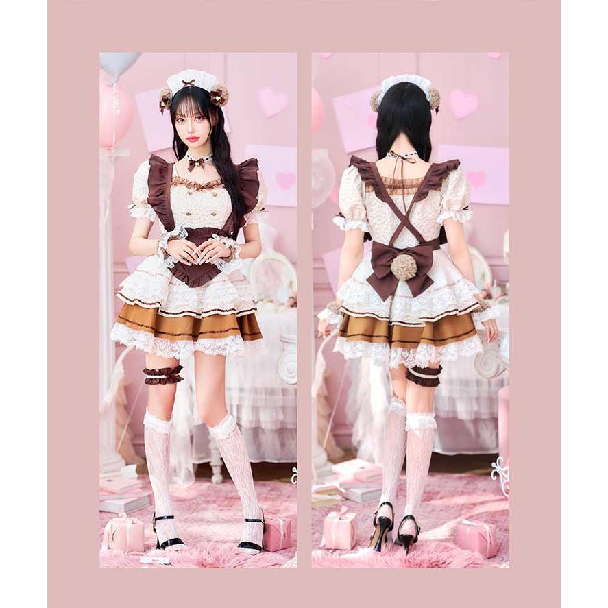 正規品]【あすつく】コスプレ バレンタイン メイド ウエイトレス