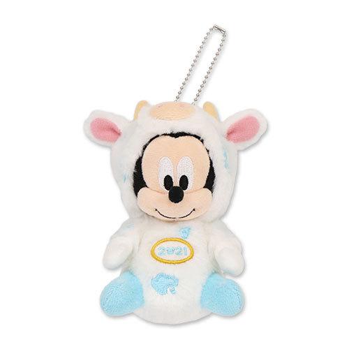 Disney（ディズニー） うし年 ミッキー ぬいぐるみバッジ うしの