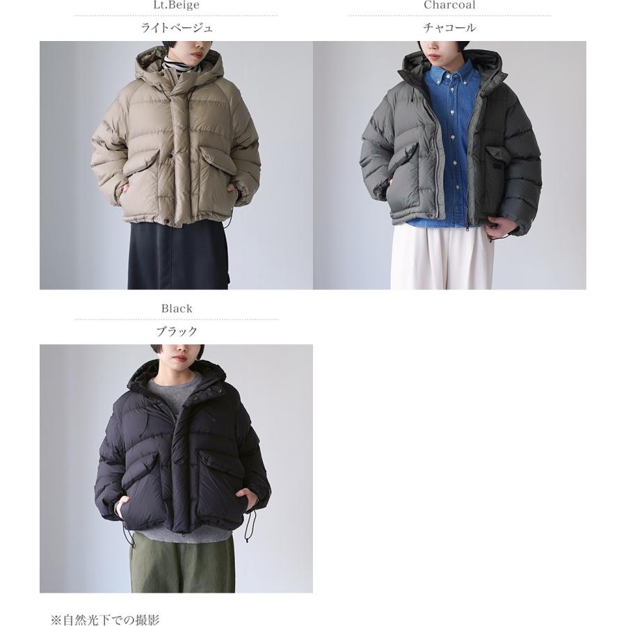 GYMPHLEX（ジムフレックス） ショート フード ジャケット / ダウン