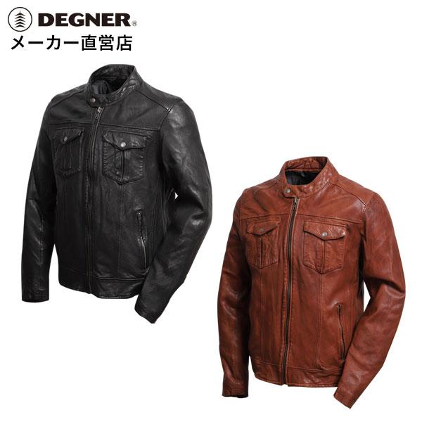 DEGNER（デグナー） レザージャケット メンズ 22WJ-7 革ジャン 秋冬