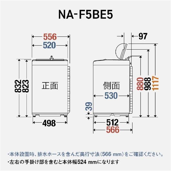 Panasonic（パナソニック） 全自動洗濯機 洗濯・脱水容量5kg