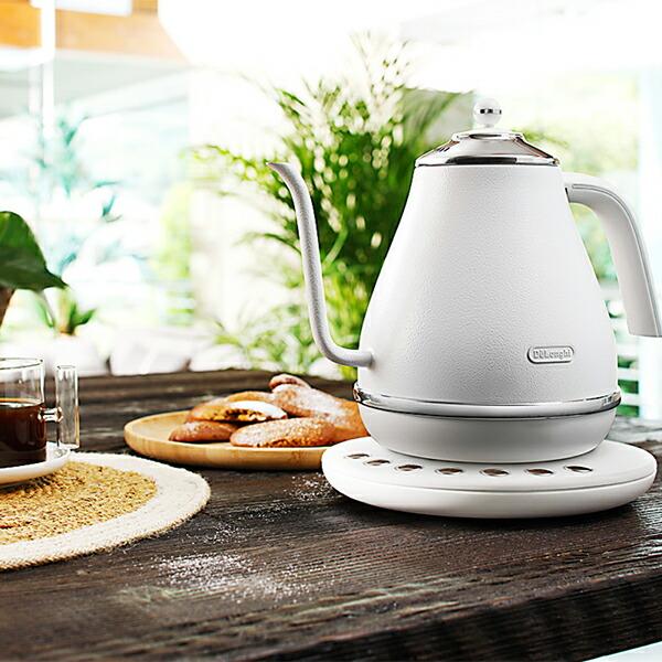 デロンギ（DeLonghi） アイコナ 温度設定機能付き電気カフェケトル