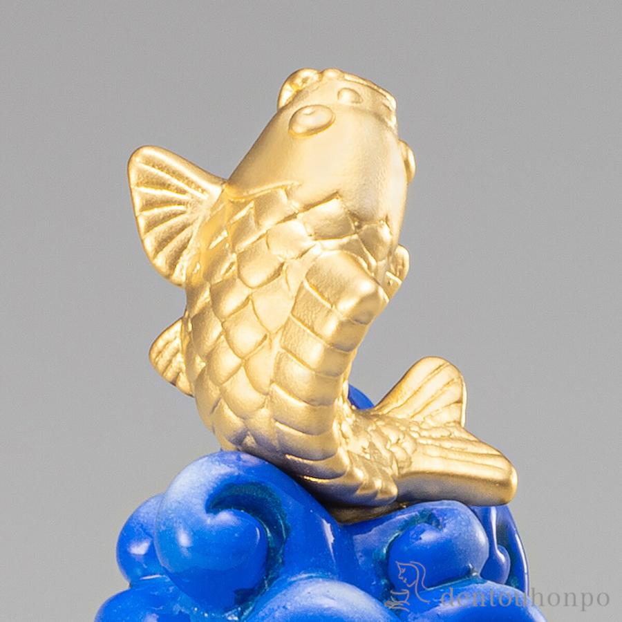 純金 昇り鯉 2g ( 高級 コレクション 美術品 工芸品 伝統 東京銀器（金