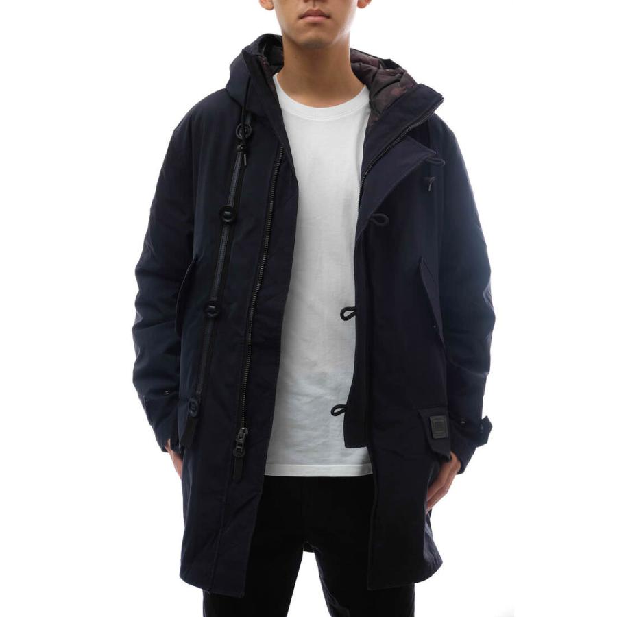 COACH（コーチ） ダウンコート F21008 DOWN PARKA 牛革 インナーダウン