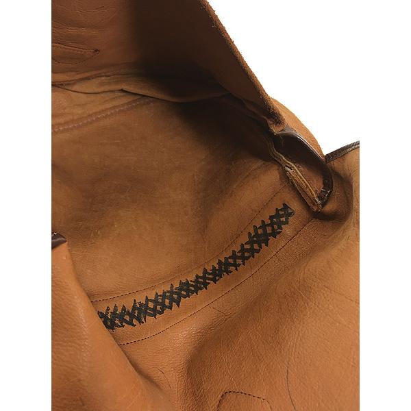 雑貨 古着 60s LL Bean 本革 スエード レザー フラップ ショルダー