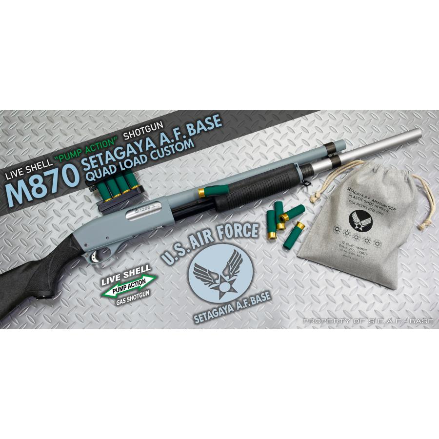 MARUZEN（マルゼン） 限定 ガスショットガン M870 SEAF-BASE 世田谷