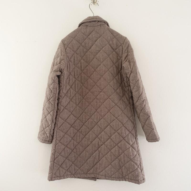 Mackintosh（マッキントッシュ） *キルティングコート*32千鳥格子