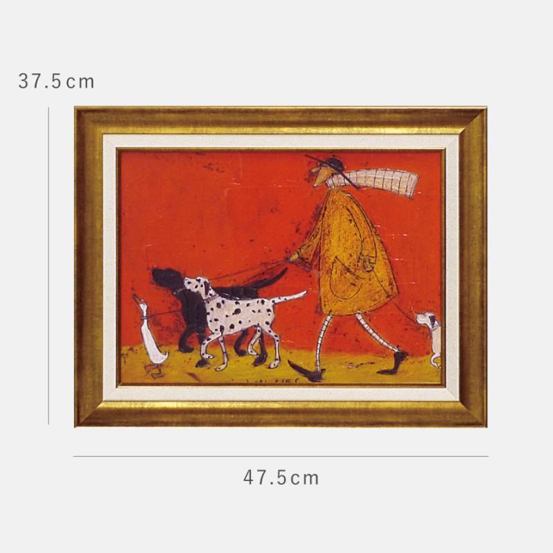 アートパネル アートフレーム 47.5×37.5cm サムトフト 「ドリスと