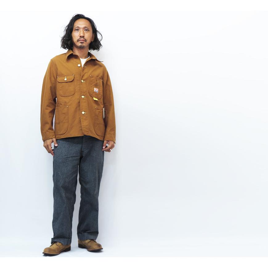 SUGAR CANE シュガーケーン 13oz ブラウンダック ワークコート