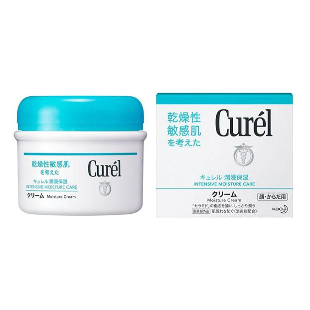 Curel 【医薬部外品】 花王 キュレル クリーム ジャー 顔・からだ用