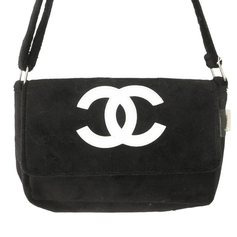 CHANEL（シャネル） ココマーク パイル地 ノベルティ ショルダーバッグ