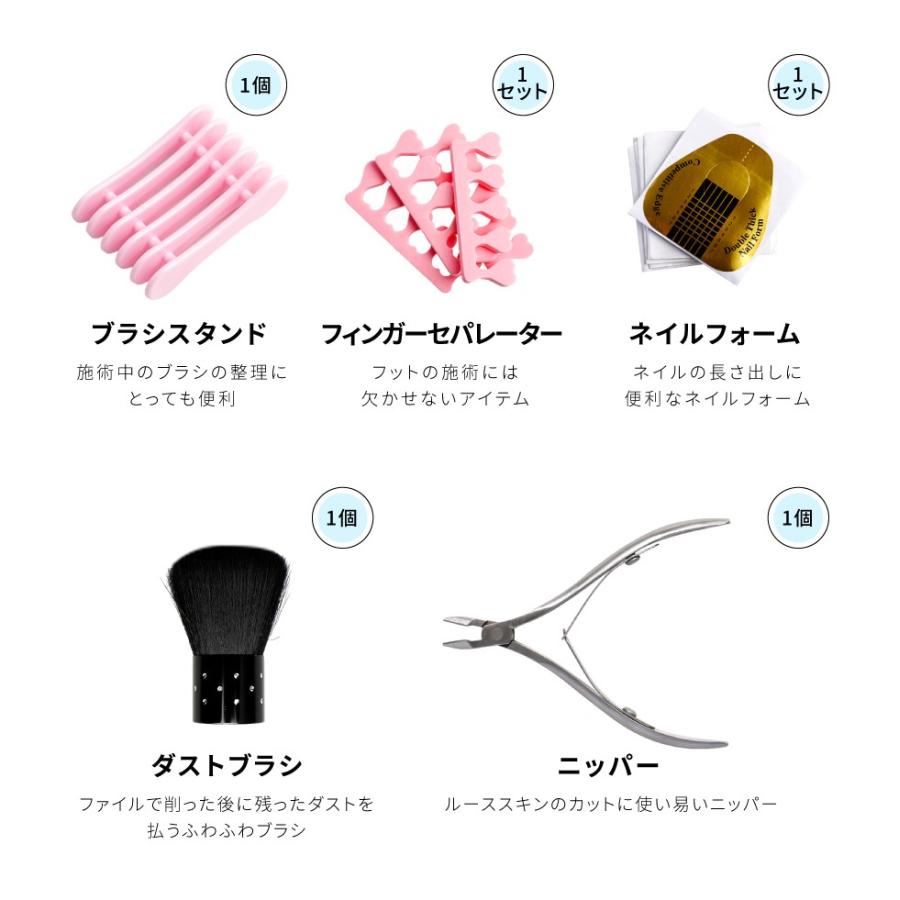 ジェルネイル キット スターターキット 超特盛 カラージェル12色 48W