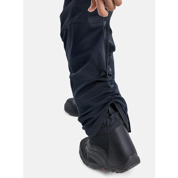 6711 【美品】バートン パンツ メンズ 無地 ブラック スノボウェア