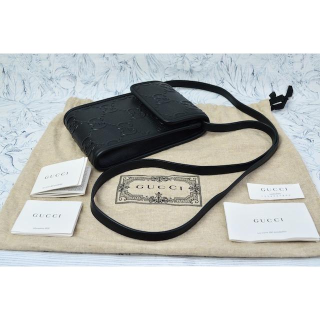 GUCCI（グッチ） バッグ 日本未発売 GUCCI 625571 GGエンボス ブラック