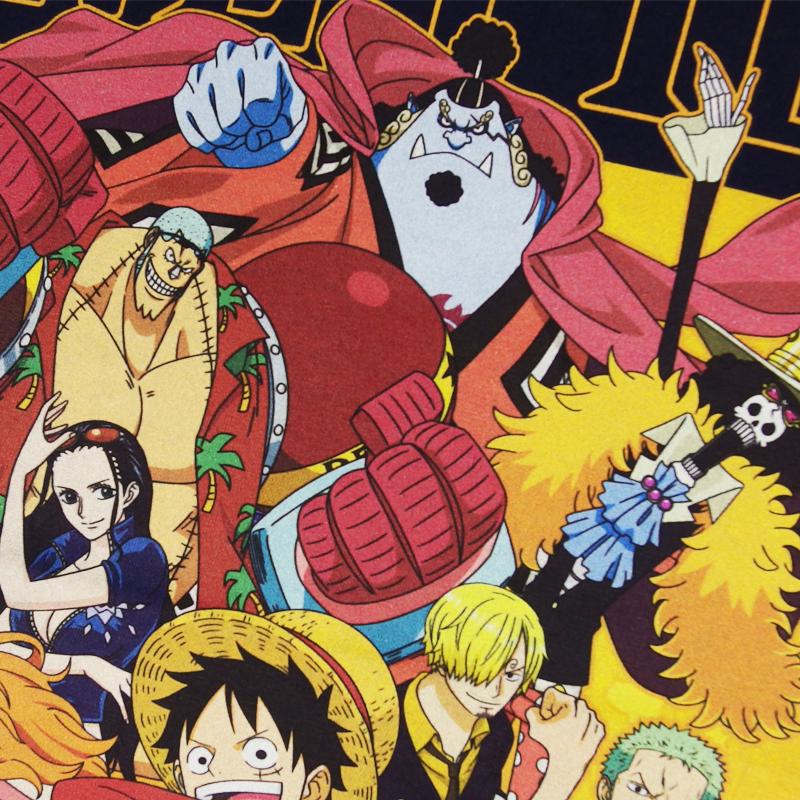 ONE PIECE Tシャツ ワンピース 半袖 ルフィ サンジ ゾロ ナミ ロビン