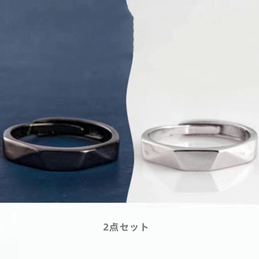 ペアリング 2本セット 結婚指輪 マリッジリング 婚約 指輪 シルバー