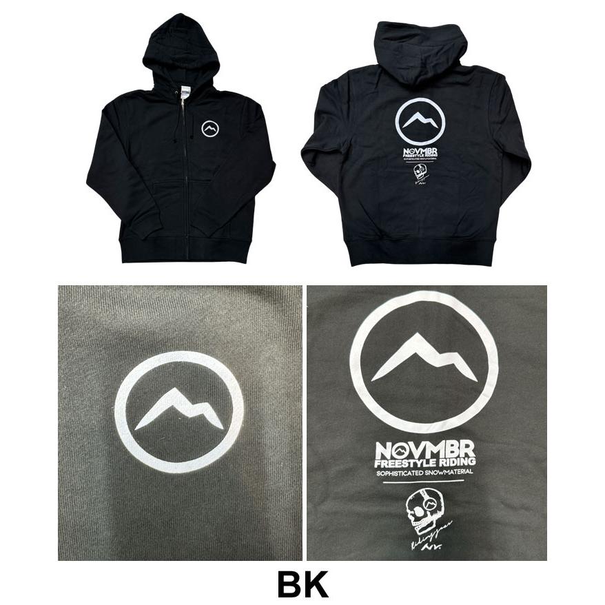 NOVEMBER（ノベンバー） ノーベンバー スノーボード パーカー ZIP