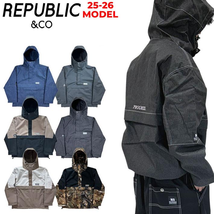 25-26 REPUBLIC & CO ウェア リパブリック TRAIL PULLOVER JACKET