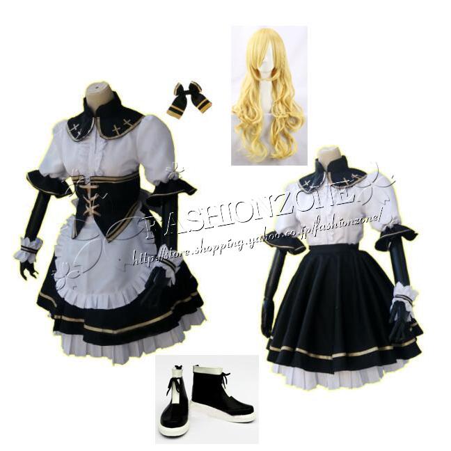 東方project 風 霧雨 魔理沙(きりさめ まりさ) コスプレ 衣装 ウィッグ