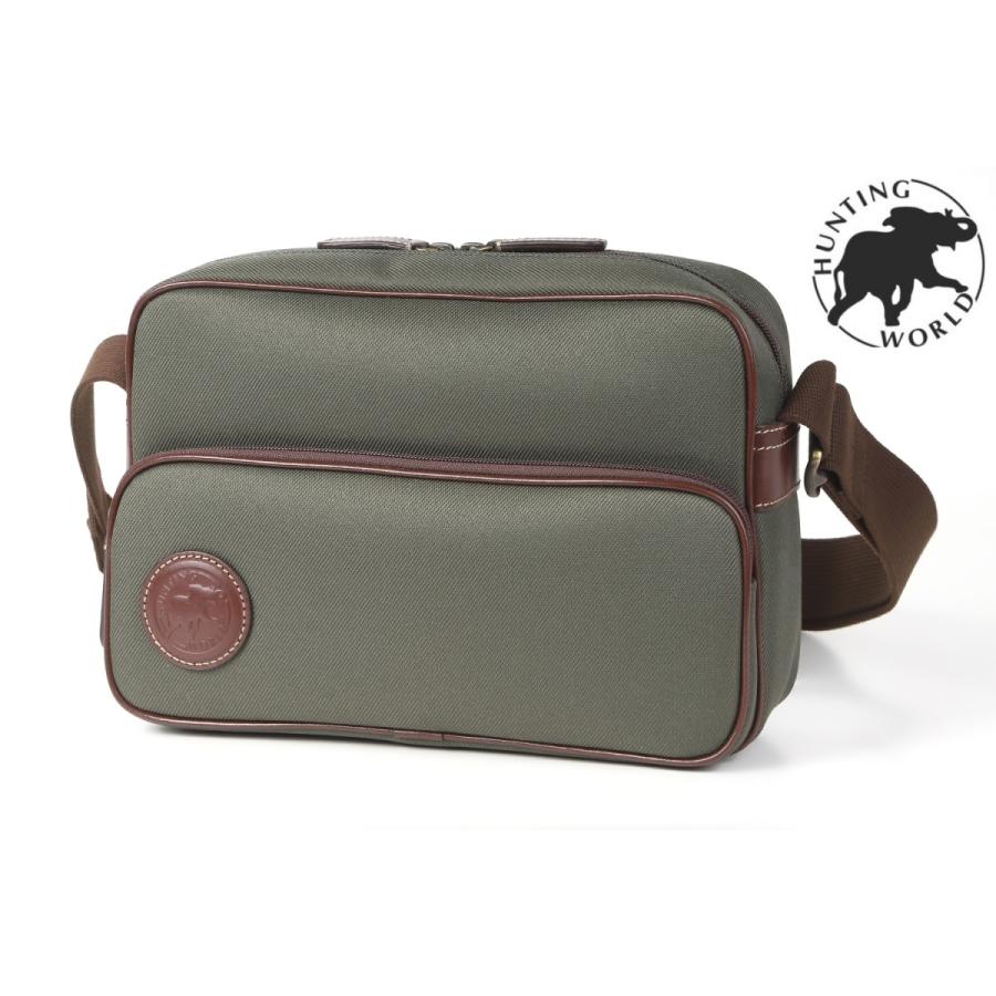 Hunting World（ハンティング・ワールド） ショルダーバッグ カーキ