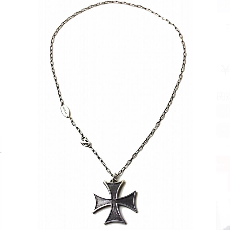 Red Tail レッドテイル アイアンクロス ネックレス CROSS 13Chain