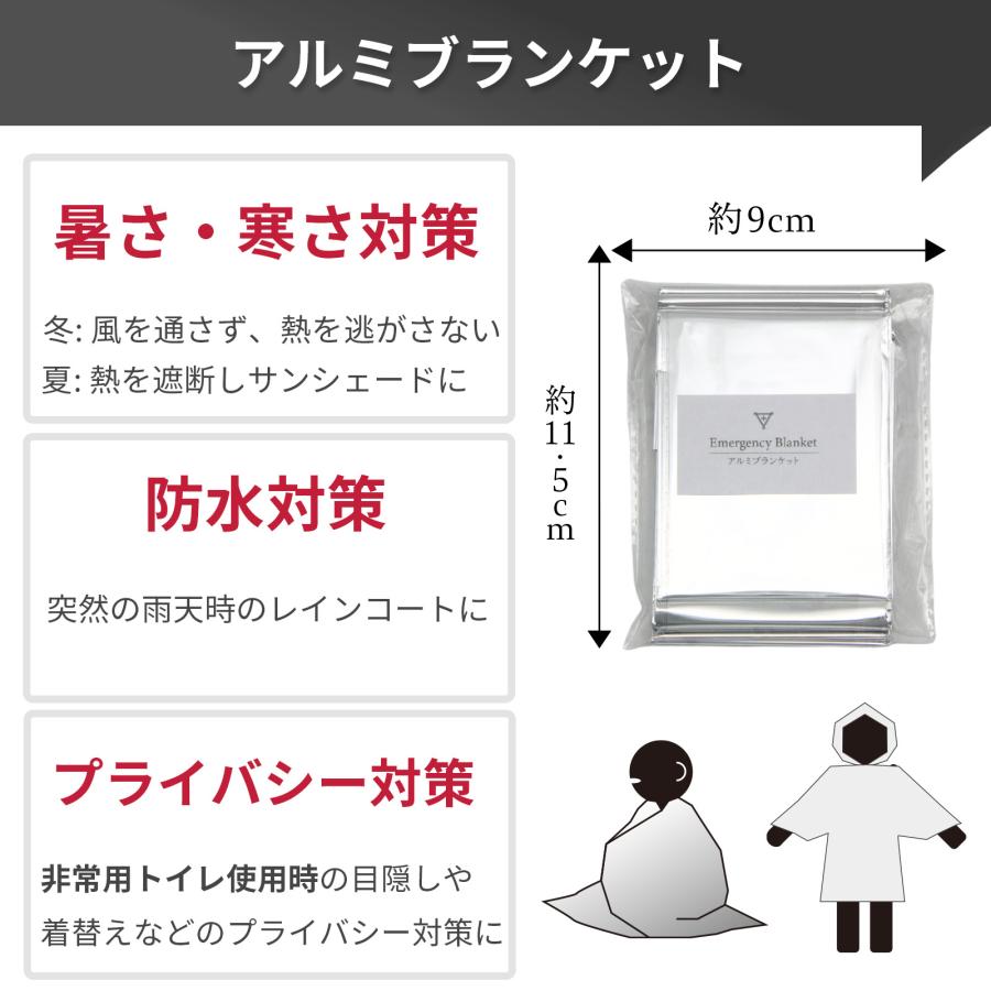帰宅支援セット A5サイズ フラバ 一晩過ごす用 防災セット 一人用 帰宅