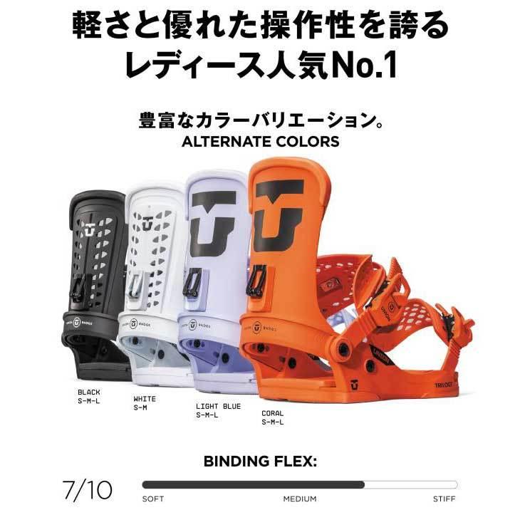 UNION BINDING UNION ユニオン ビンディング 22-23 レディース TRILOGY