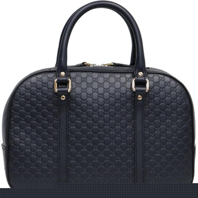 グッチシマ (美品)グッチ GUCCI 2way ミニボストン バッグ 斜め掛け 紺